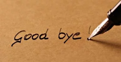 Adiós en Inglés
