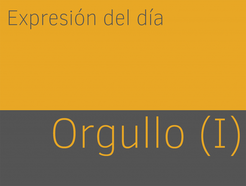 Expresiones de ORGULLO en inglés (I) 1