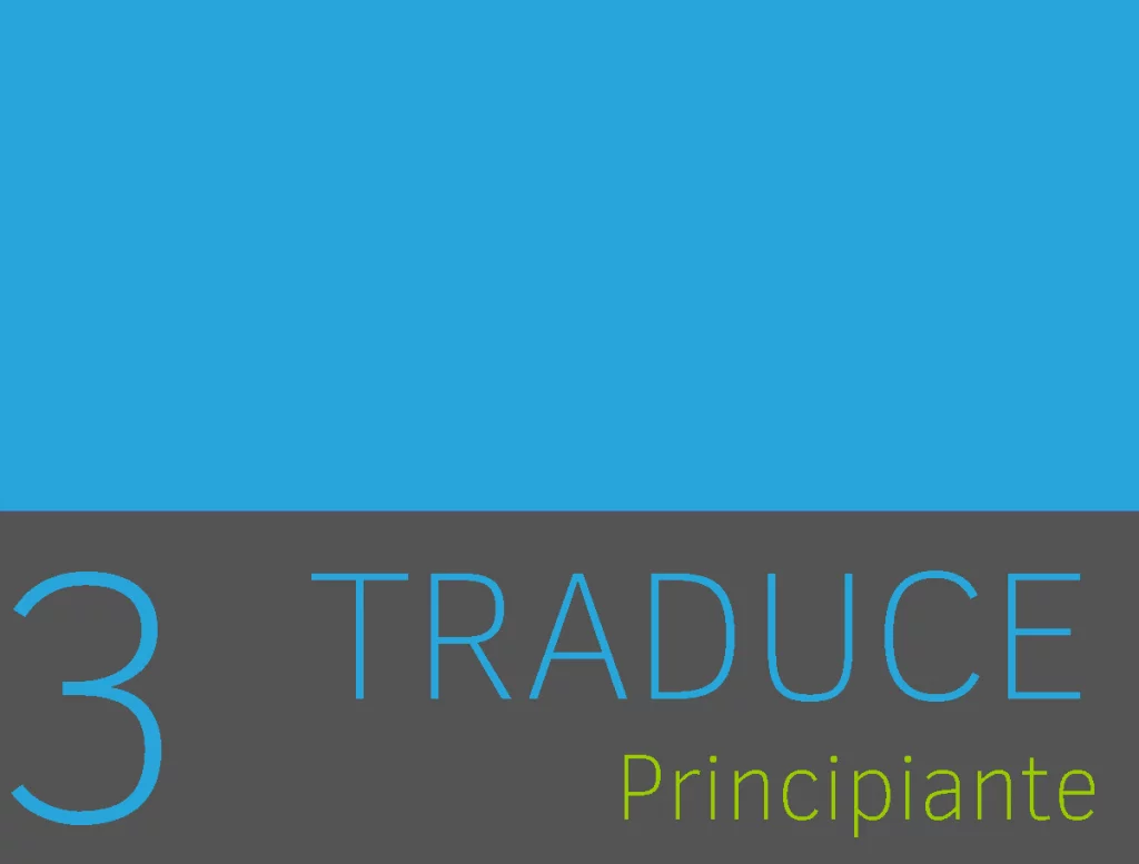 Lista traduccion principiante 3
