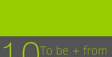 to be from