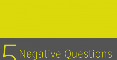 Clase 5 - Negative Questions II 12