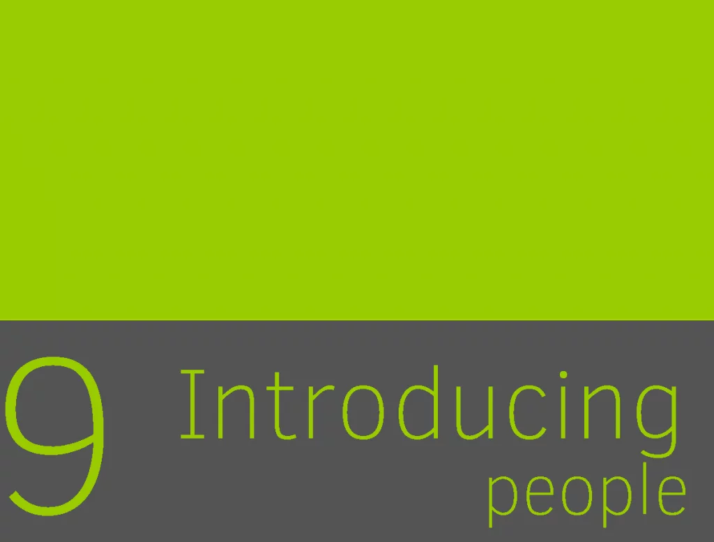 Clase 9 - Introducing people 1