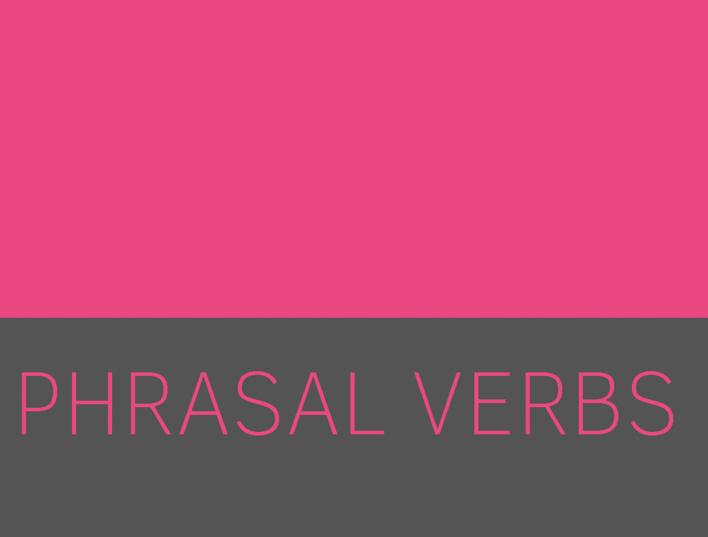 Conocer phrasal verbs