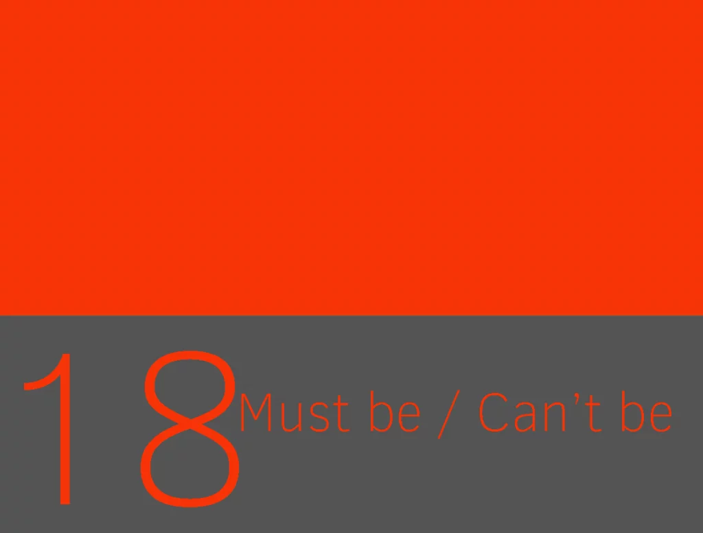 Conclusiones lĂłgicas con must be y can't be