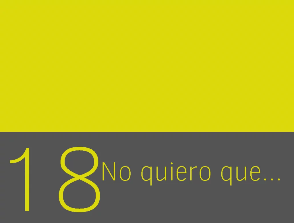 Imperativo en ingles no quiero que ordenes negativas o prohibiciones