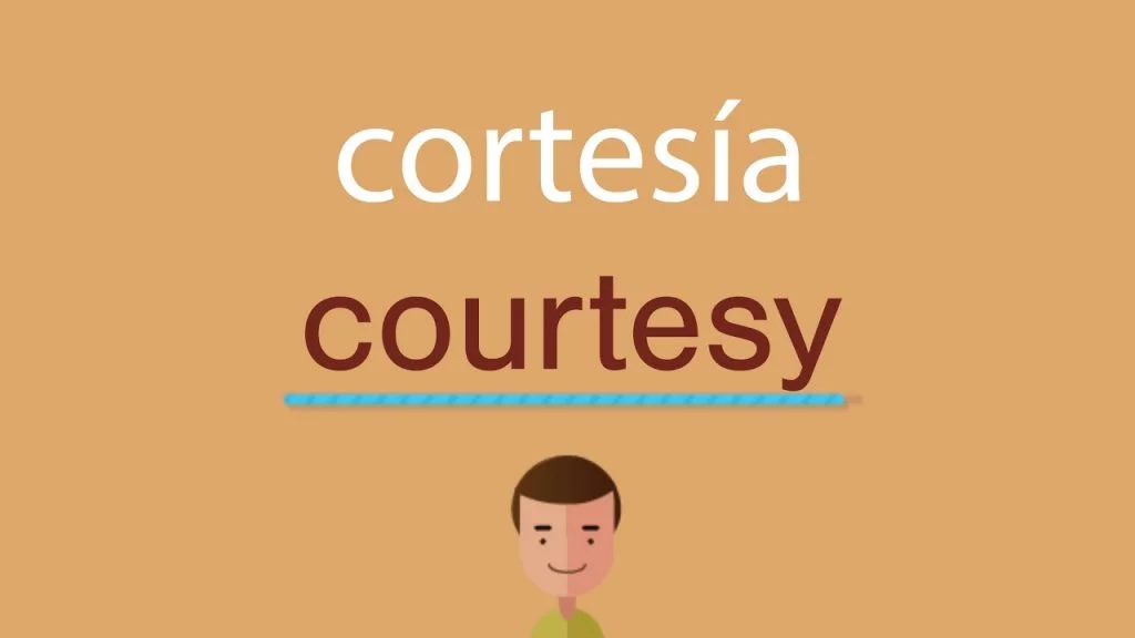 saber palabras de cortesia en el idioma ingles